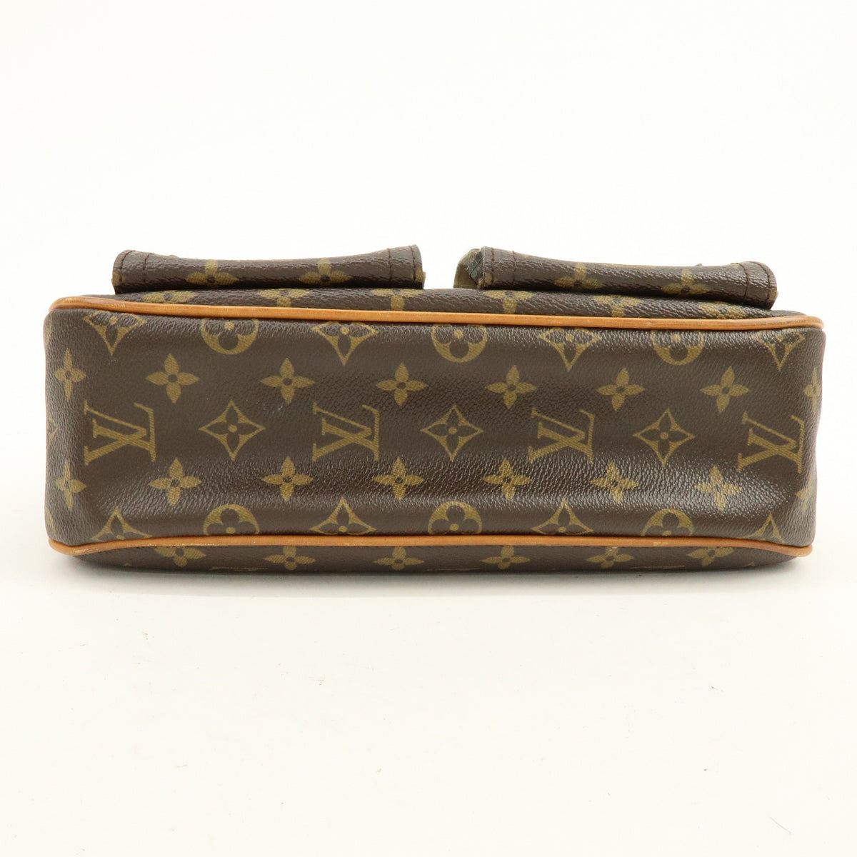 Louis Vuitton Hudson Monogram Canvas, Brown, Canvas, Handbag