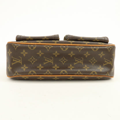 Louis Vuitton Hudson Monogram Canvas, Brown, Canvas, Handbag