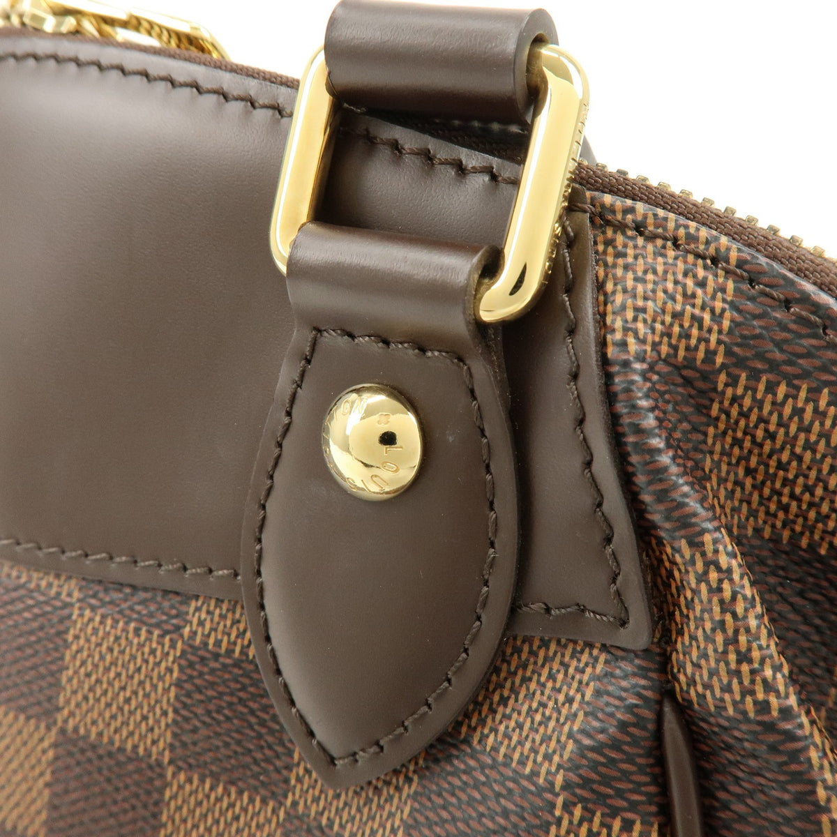 Louis Vuitton Verona Damier, Brown, Canvas, Handbag