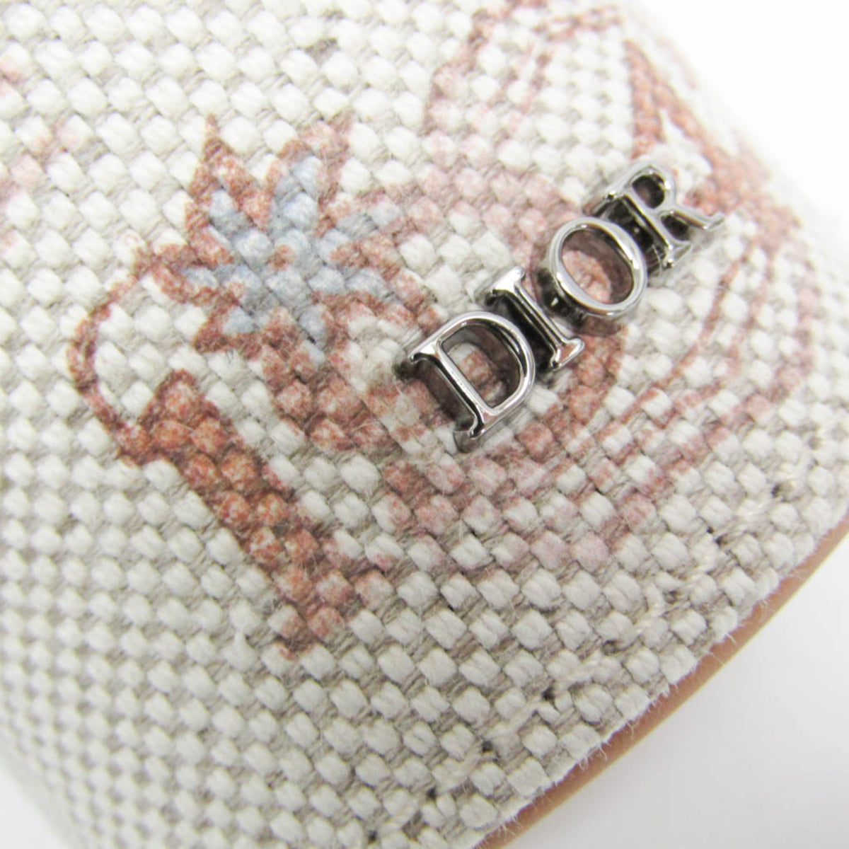 Christian Dior x Cactus Jack Roller Printed Canvas with Leather, Beige, Canvas, Clutch