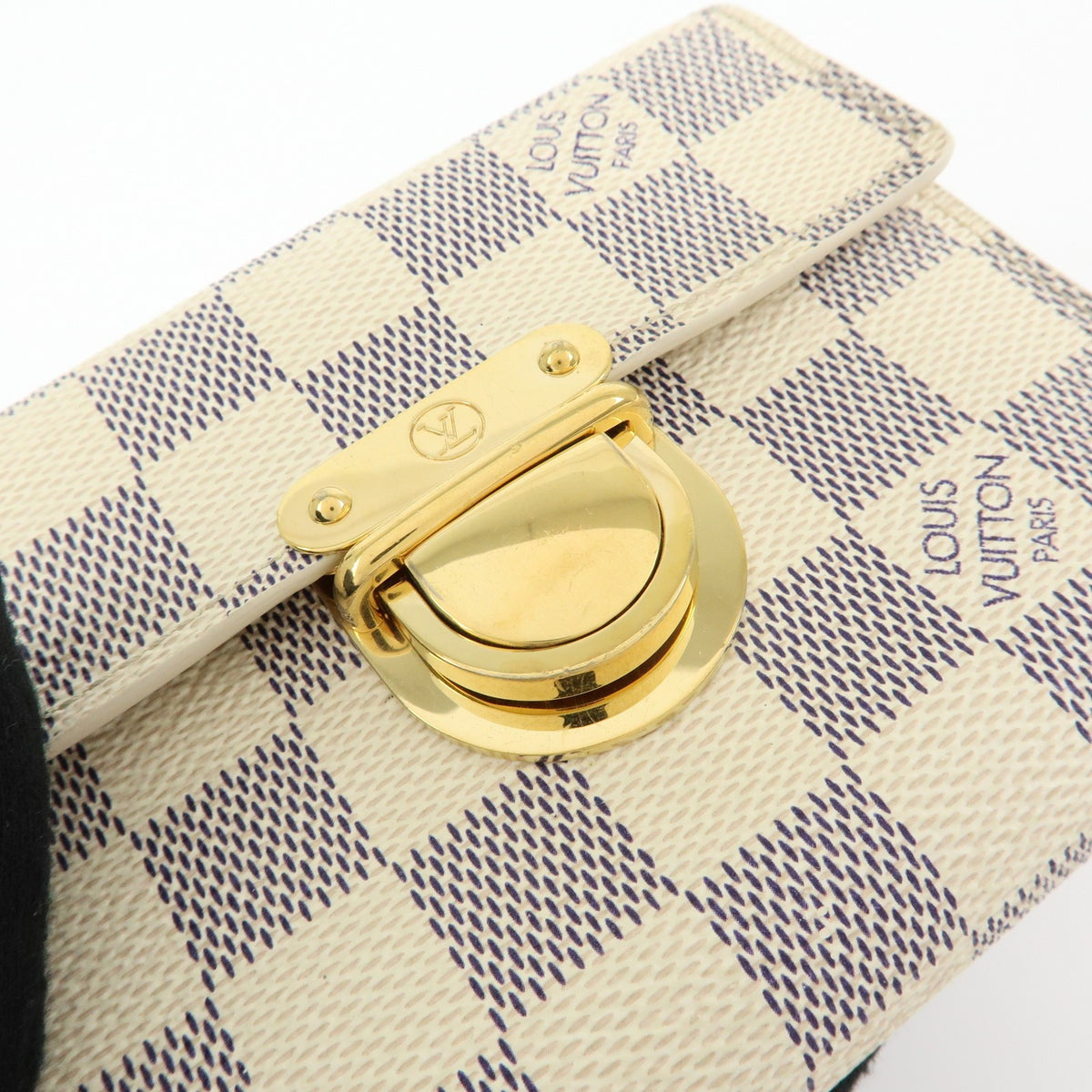 Louis Vuitton Koala Damier, Beige, Canvas, Wallet