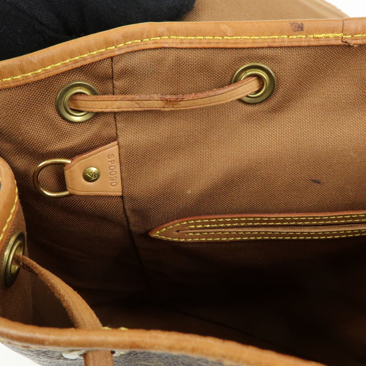 Louis Vuitton Montsouris Monogram Canvas, Brown, Canvas, Backpack