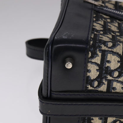 Dior Trotter, Navy, Canvas, shoulder
