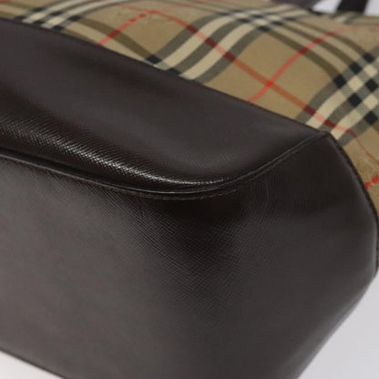 Burberry Nova Check, Beige, Canvas, tote