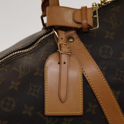 Louis Vuitton Keepall 60, Brown, Canvas, travel
