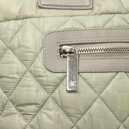 Chanel Coco Cocoon, Grey, NYLON, handbag
