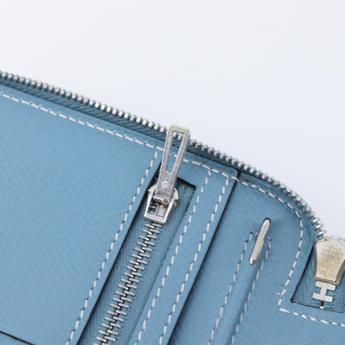 Hermes Vision II Agenda Epsom, Blue, Leather, Wallet