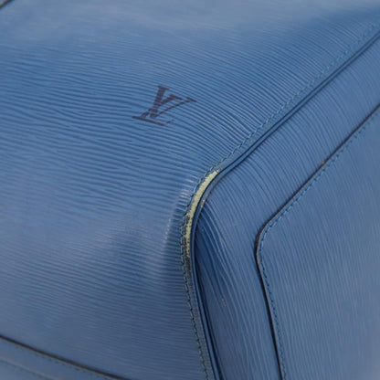 Louis Vuitton Keepall Epi Leather, Blue, Leather, Travel Bag