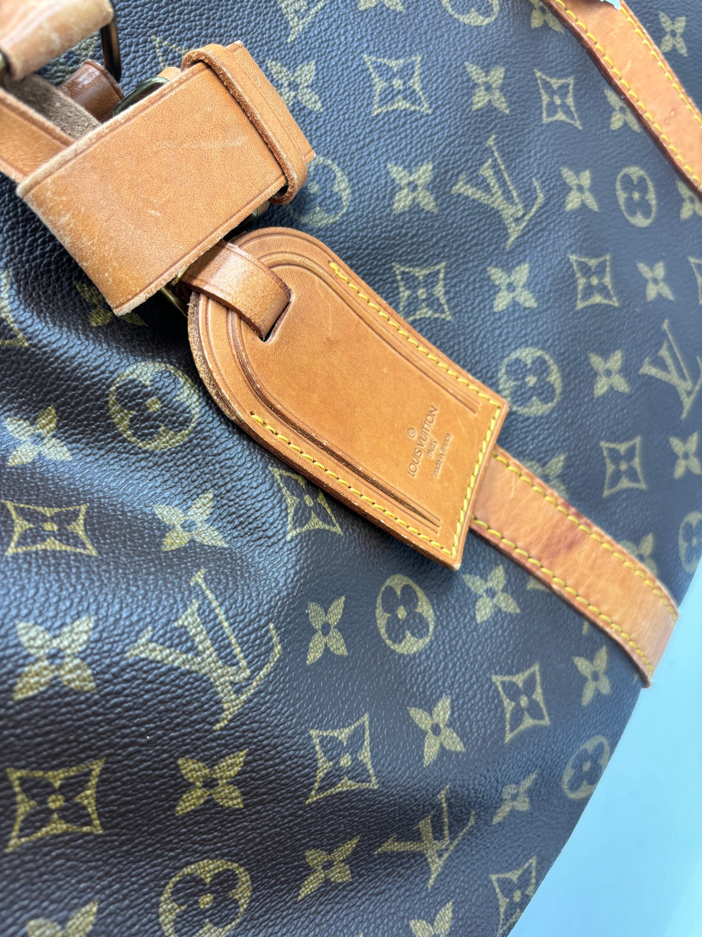 Louis Vuitton Keepall Monogram Canvas, Brown, Canvas, Travel Bag