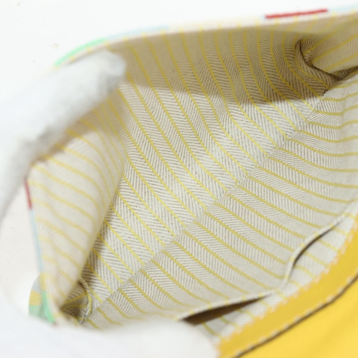 Loewe Military Messenger Leather, Yellow, Leather, Clutch