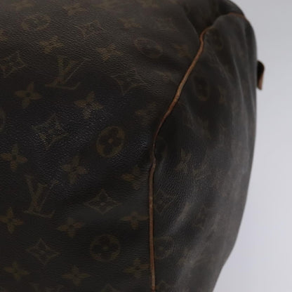 Louis Vuitton Keepall 60, Brown, Canvas, travel