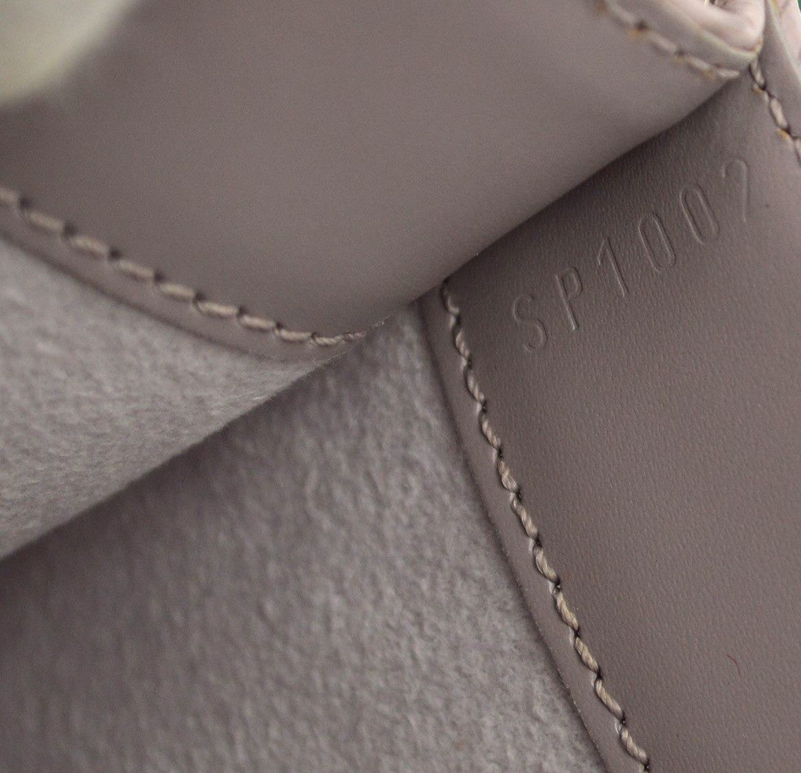 Louis Vuitton Demi Lune Pochette Epi Leather, Purple, Leather, Clutch