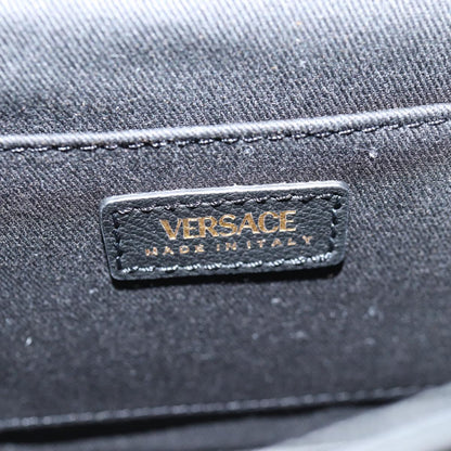 Versace Medusa, Black, Leather, shoulder