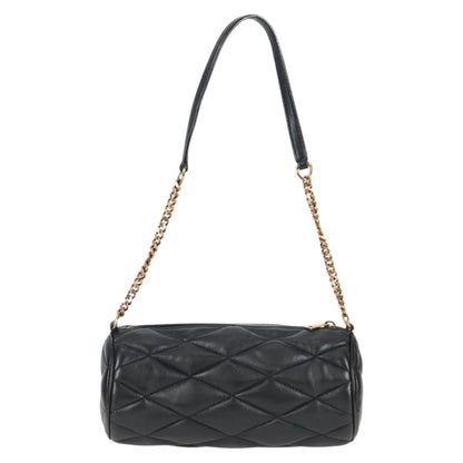 Yves Saint Laurent, Black, Leather, shoulder