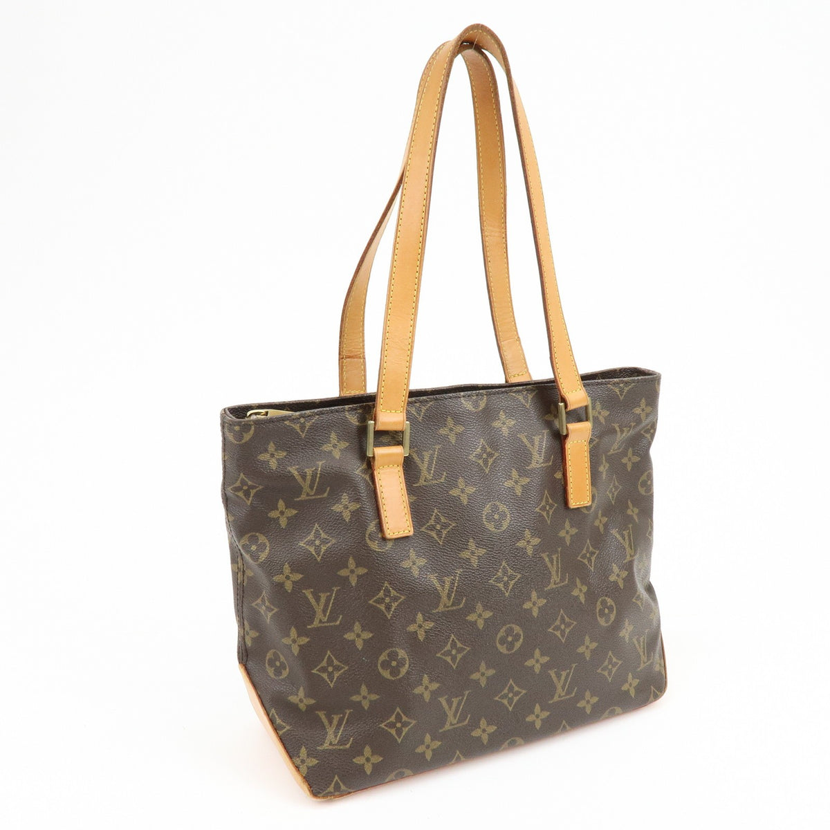 Louis Vuitton Cabas Piano Monogram Canvas, Brown, Canvas, Tote Bag