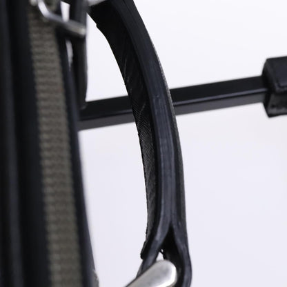 Prada Triangle Logo, Black, Leather, travel