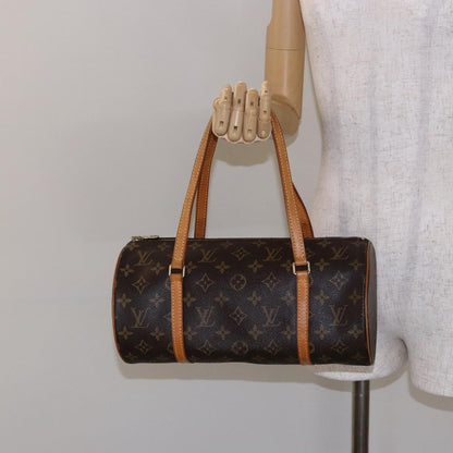 Louis Vuitton Papillon 30, Brown, Canvas, handbag