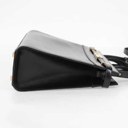 Saint Laurent Manhattan, Black, Leather, handbag