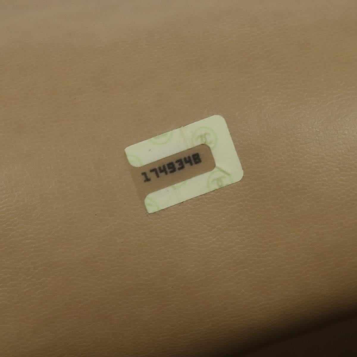 Chanel, Beige, Leather, shoulder