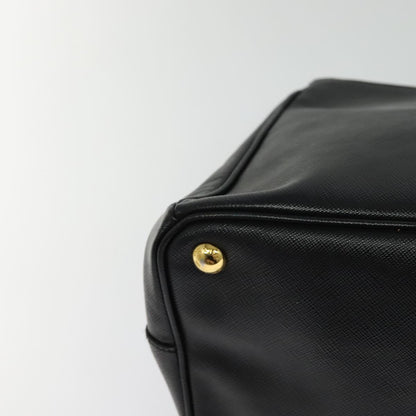 Prada Galleria, Black, Leather, handbag