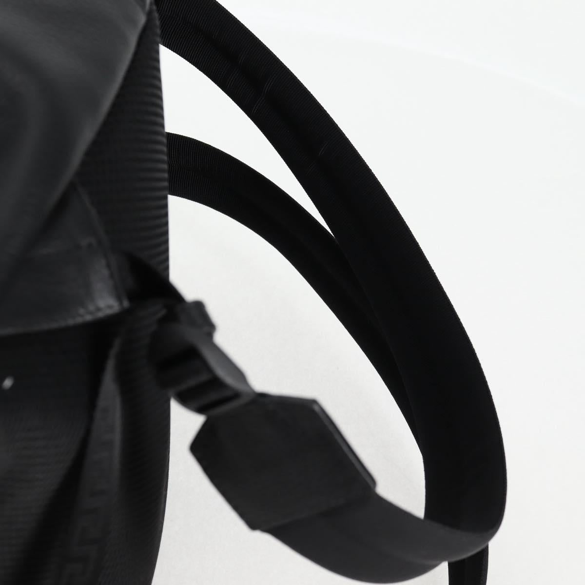 Versace Medusa, Black, Leather, backpack
