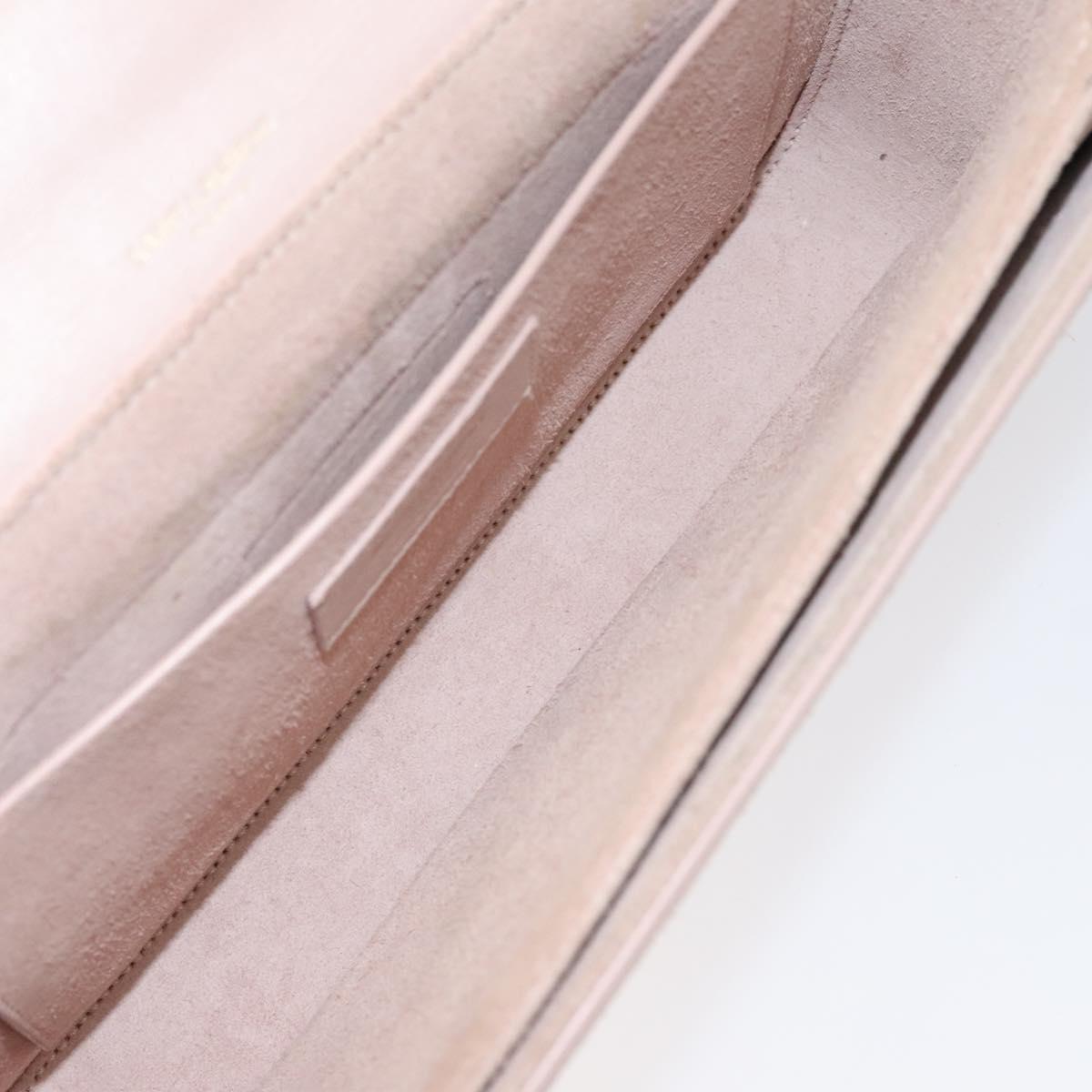 Yves Saint Laurent, Pink, Leather, shoulder