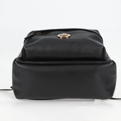 Versace Medusa, Black, Leather, backpack