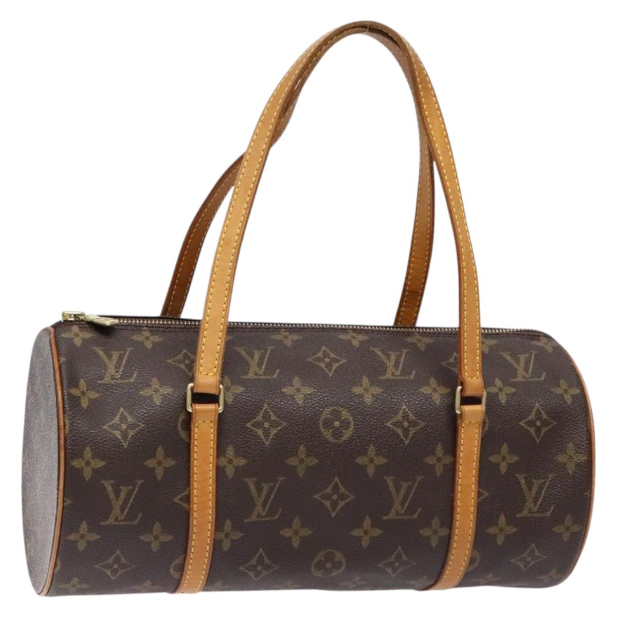 Louis Vuitton Papillon 30, Brown, Canvas, handbag