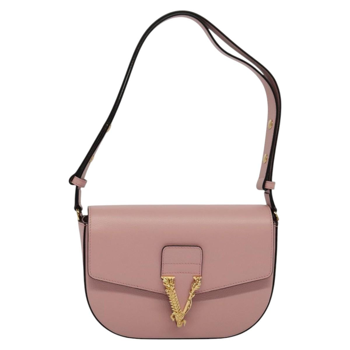 Versace Medusa, Pink, Leather, shoulder