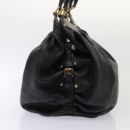 Louis Vuitton XL, Black, Leather, handbag