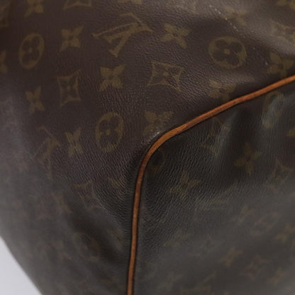 Louis Vuitton Keepall 60, Brown, Canvas, travel