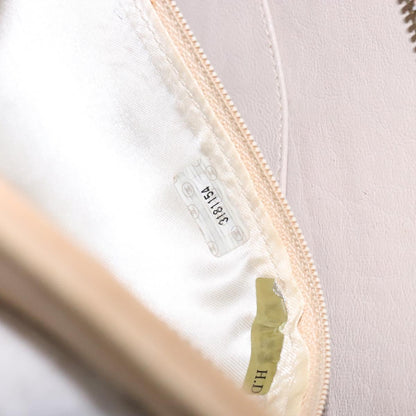 Chanel Camera, Beige, Leather, shoulder