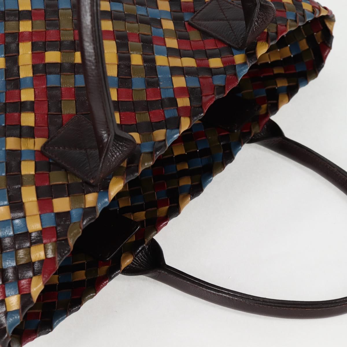Bottega Veneta Intrecciato, Brown, Leather, tote