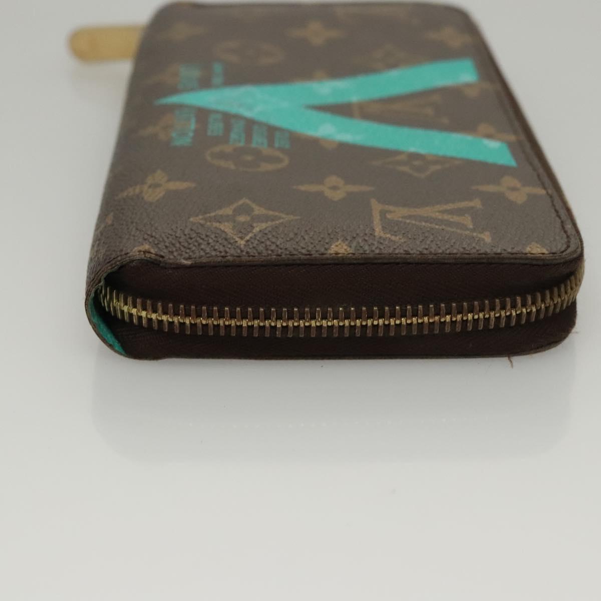 Louis Vuitton Zippy wallet monogram, Brown, Canvas, Clutch
