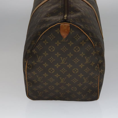 Louis Vuitton Keepall 60, Brown, Canvas, travel