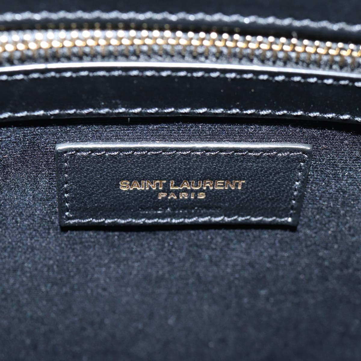 Saint Laurent Manhattan, Black, Leather, handbag