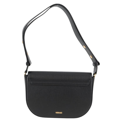 Versace Medusa, Black, Leather, shoulder