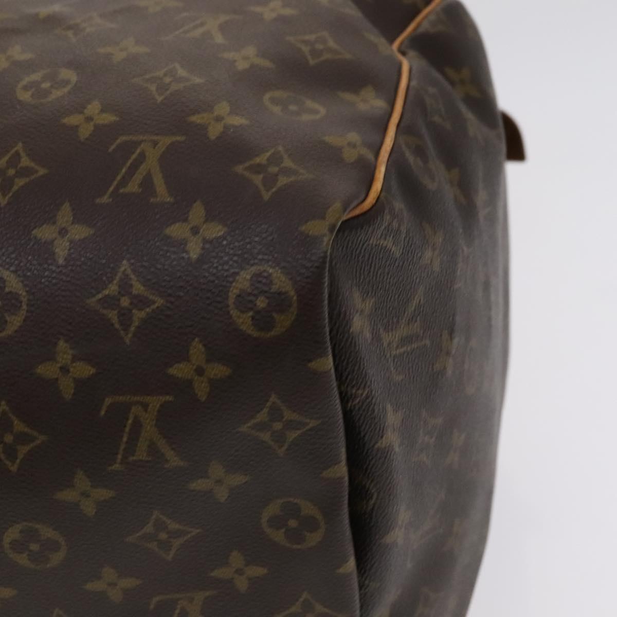 Louis Vuitton Keepall 60, Brown, Canvas, travel