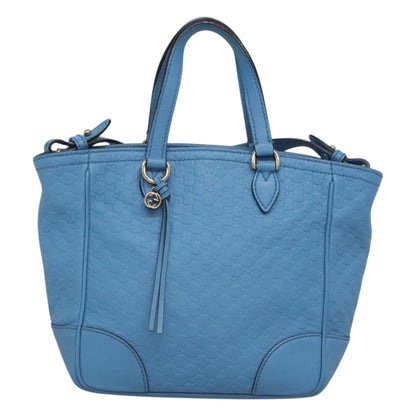 Gucci Micro guccissima, Blue, Leather, handbag