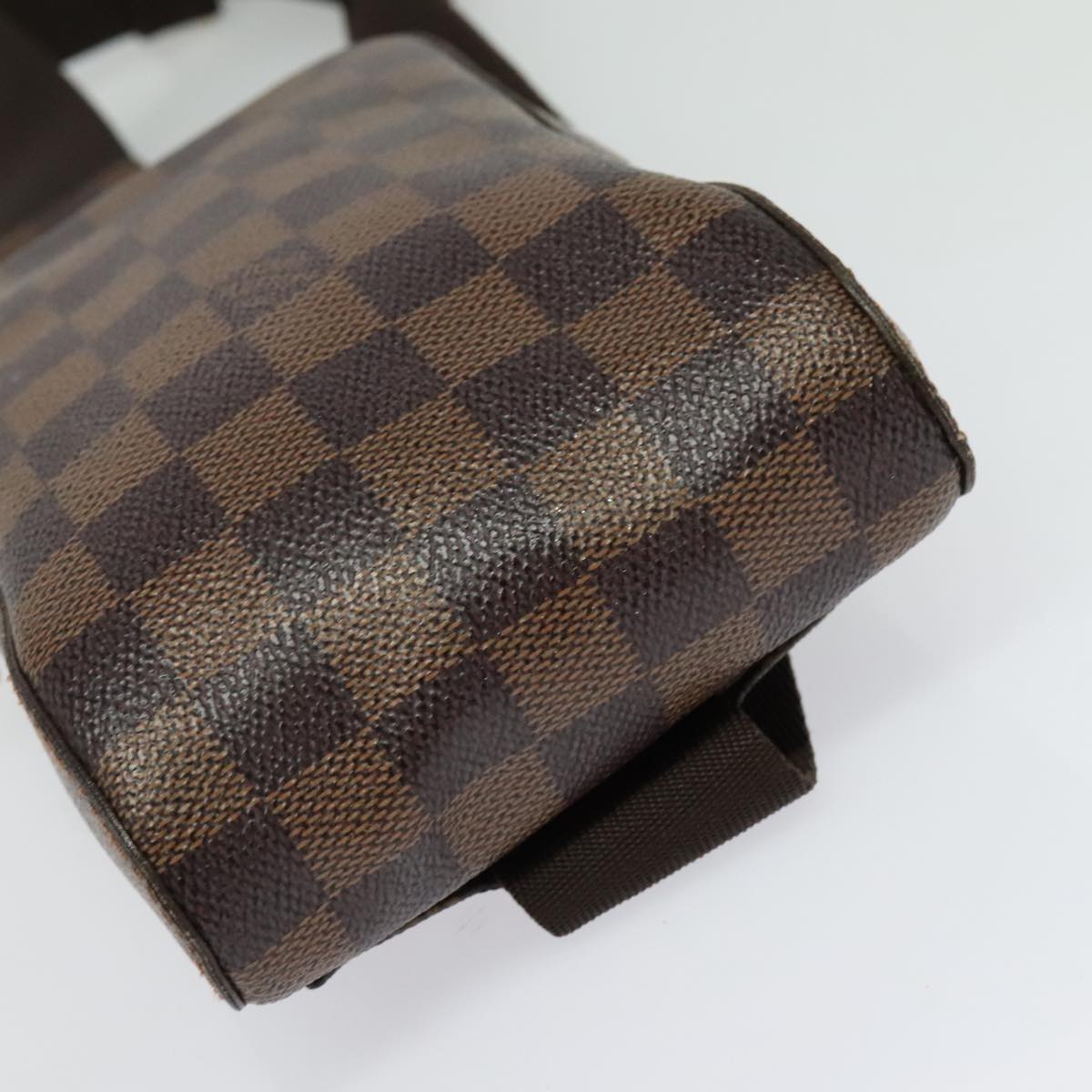 Louis Vuitton Geronimos, Brown, Canvas, clutch