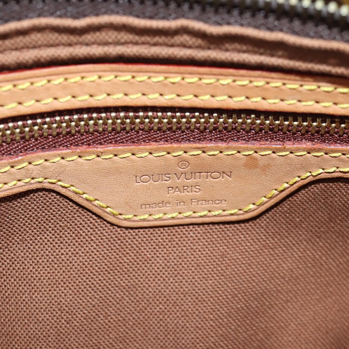 Louis Vuitton Trotteur, Brown, Canvas, shoulder