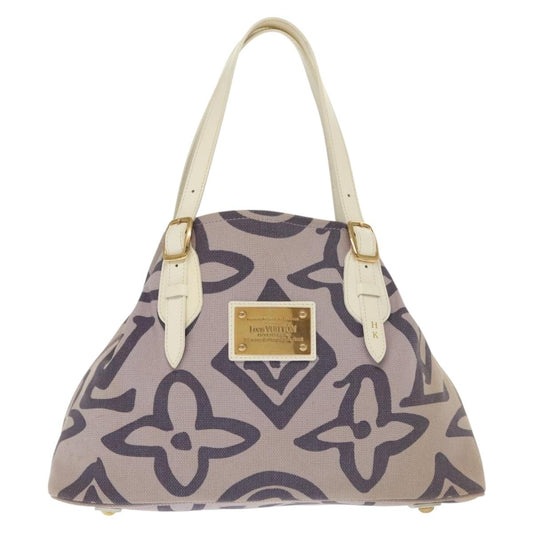 Louis Vuitton Tahitienne, Purple, Canvas, shoulder
