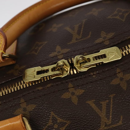 Louis Vuitton Keepall 60, Brown, Canvas, travel