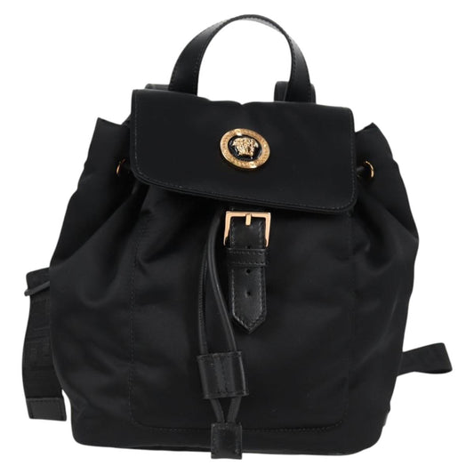 Versace Medusa, Black, NYLON, backpack
