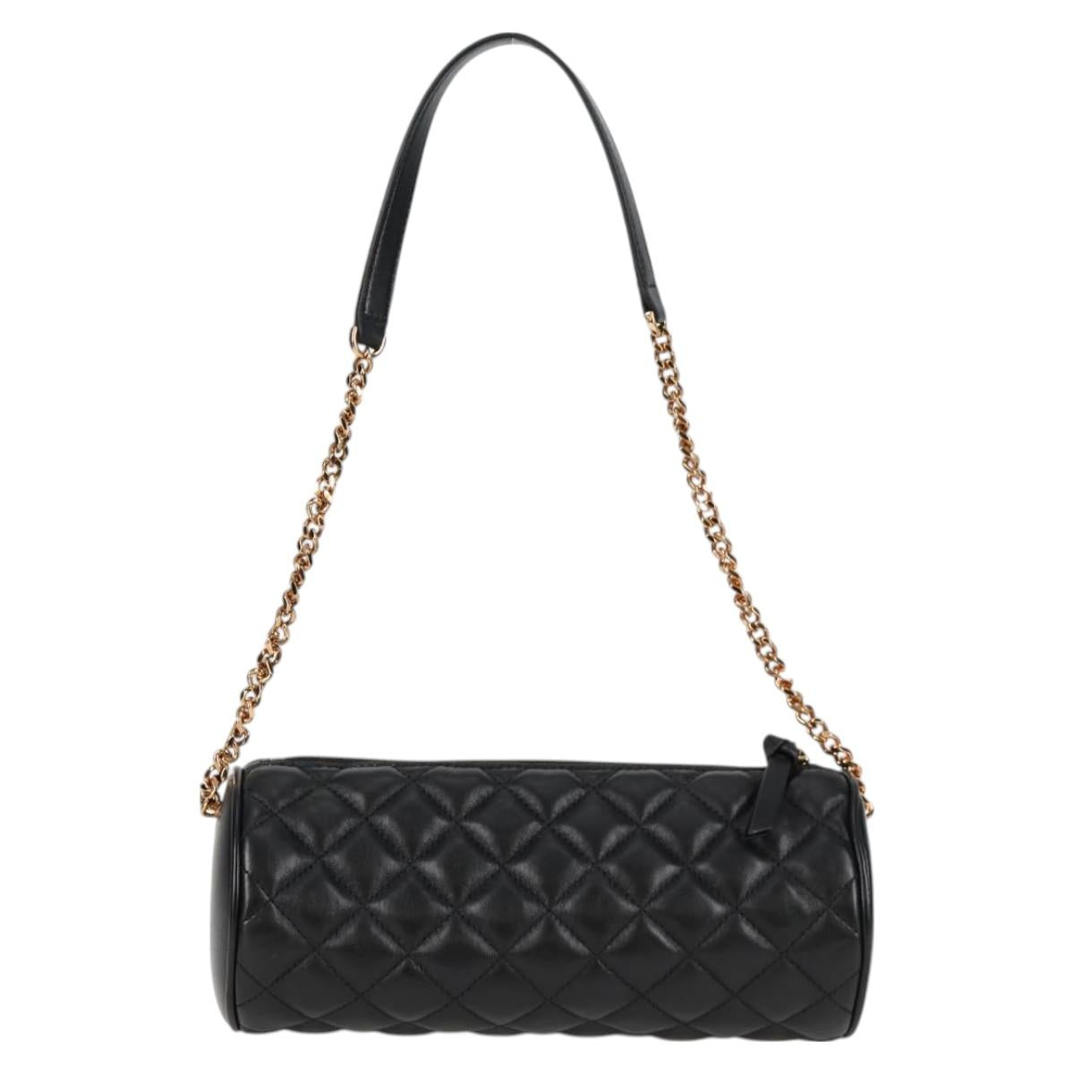 Versace Medusa, Black, Leather, shoulder