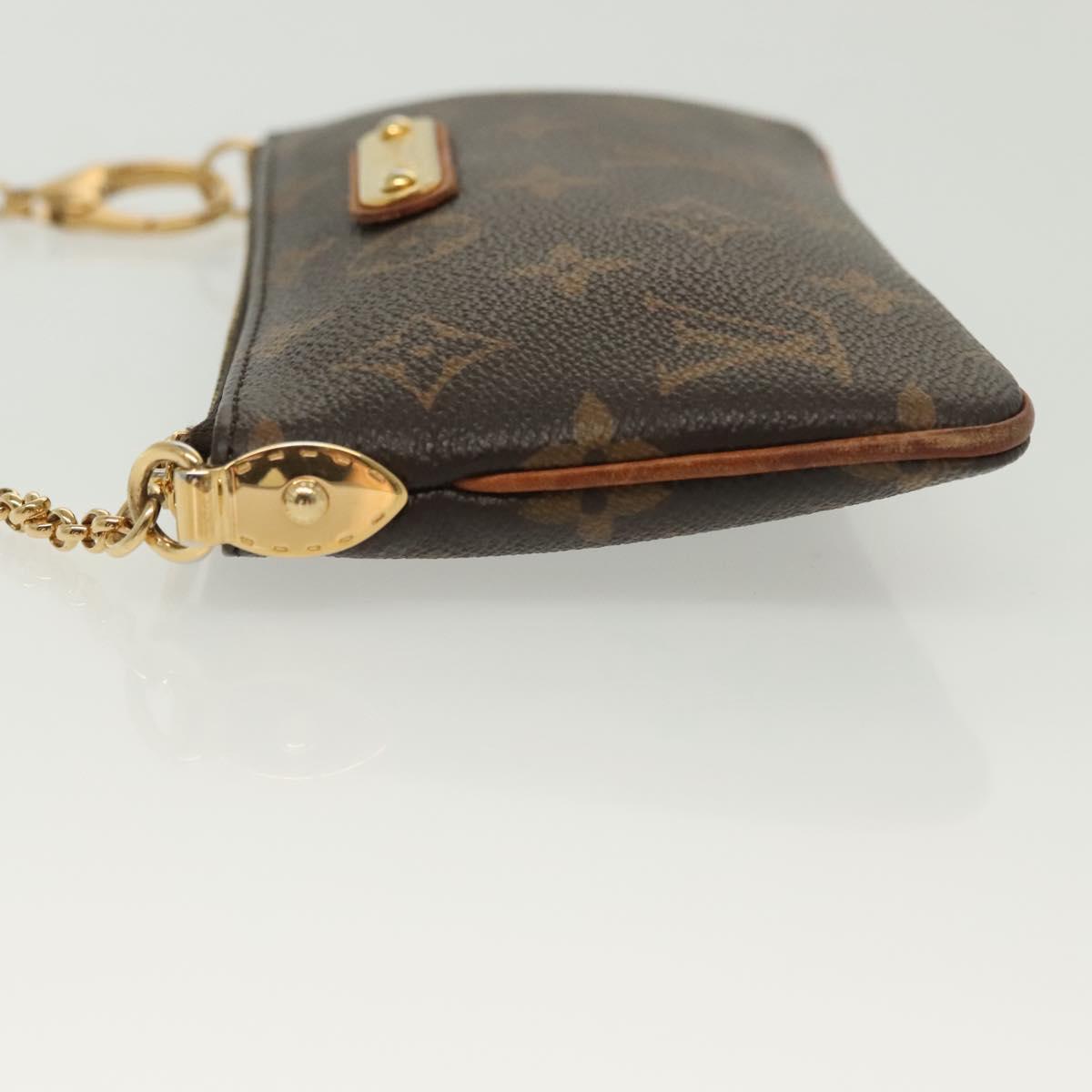 Louis Vuitton Milla, Brown, Canvas, clutch
