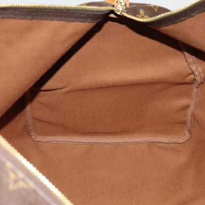 Louis Vuitton Keepall 55, Brown, Canvas, travel