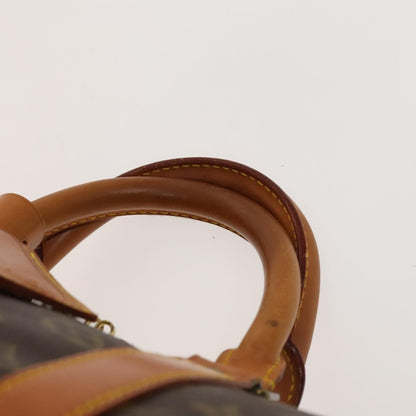 Louis Vuitton Keepall 55, Brown, Canvas, travel