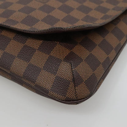 Louis Vuitton Musette Salsa, Brown, Canvas, shoulder