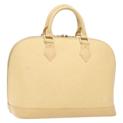 Louis Vuitton Alma, Beige, Leather, handbag